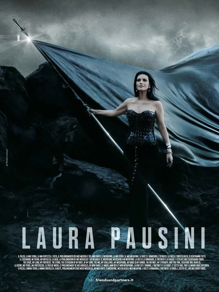Laura Pausini revive el clásico “Mi historia entre tus dedos” y anuncia dos presentaciones en Chile